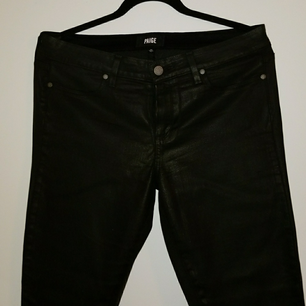 Paige Coated Jeans